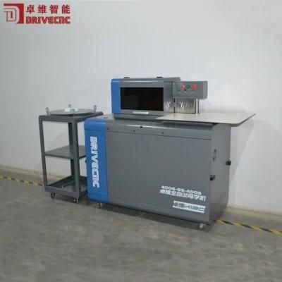 Automaatic Advertising Equipment 120mm Flat Material Letter Bender