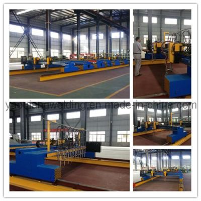 Plasma Flame CNC H Profile Section Steel Cutting Equipment