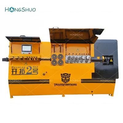 4mm 6mm CNC Wire Bender, Automatic or Manual Stirrup Bending Machine/Latest Design Runs Smoothy