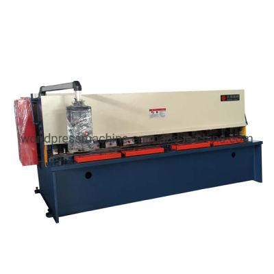 8mm Thick 3m Width Metal Sheet Cutting Machine QC12y-8X3200