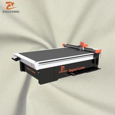 New Designed Fine Work CNC Fabric Layer Cutting Machine Factory Price with Ce Certification