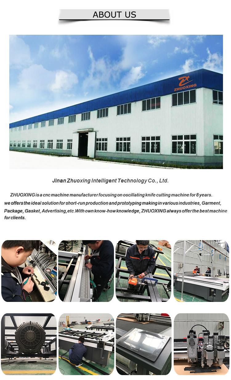 Zhuoxing Automatic Mechanical Computerised Textile Fabric Soft Bed Cutting Machine China Supplier