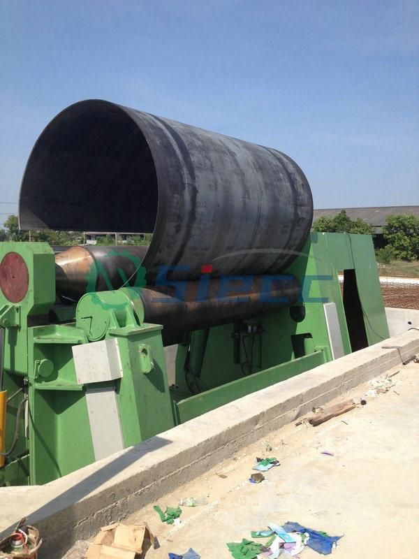 10X2000mm 4 Rolls Hydraulic Sheet Metal Rolling Machine with Pre Bending Function