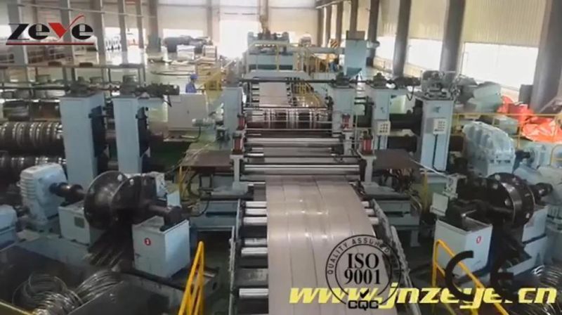 High Precision CNC Metal Slitting Machine Plate Shear for Spiral Welded Pipe Mill