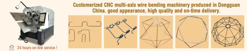 High Precision CNC 3D Camless Wire Bending Machine