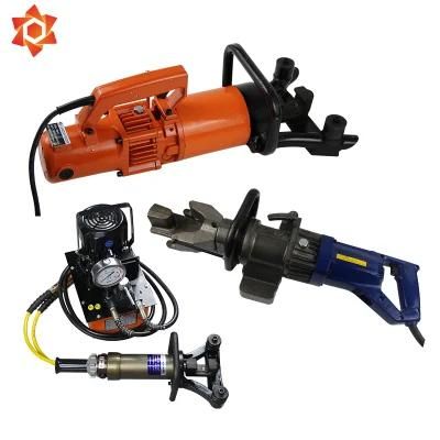 Manual Small Electric Portable Rebar Cutter Straightening Bending Machine