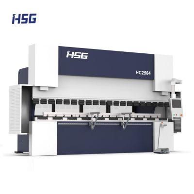 Electro Hydraulic Press Brake for Metal Plate Ms CS Plates