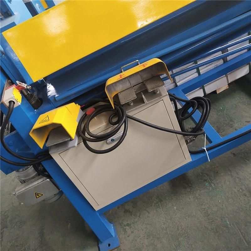 Galvanized Sheet Plate Cutting Folding Machine/Electric Bending Folding Machine for HVAC Square Rectangular Duct