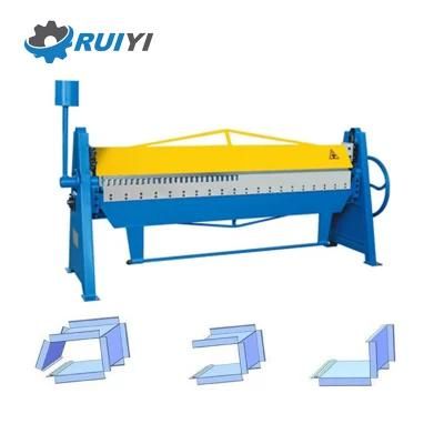 Small Economic Tdf Hand Manual Operate Folding Bending Machine