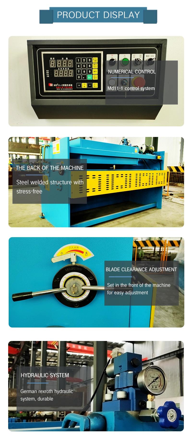 ISO Standard Electric Steel Portable Metal Shearing Machine