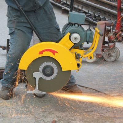 Railway Use Steel Rail Cutting Machine Portable Rail Cutter Saw