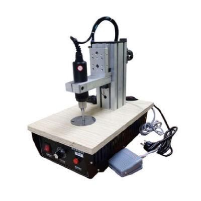 Small Size Light Weight Ultrasonic Earloop Spot Welding Machine