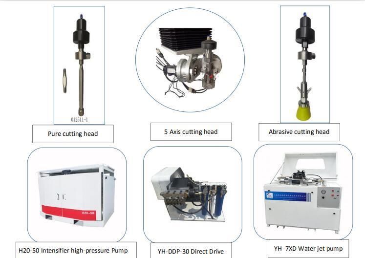 Waterjet Intensifier Parts Hydraulic Cylinder Head 05034772 Waterjet Cutting Machine