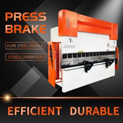 Njwg 80t CNC Hydraulic Press Brake Machine Sheet Metal Press Brake Tools for Steel Plate Bending