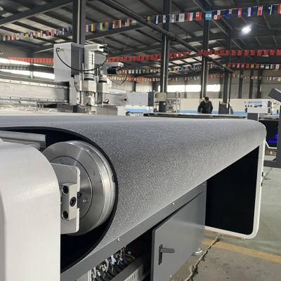 Yuchen CNC PVC Soft Crystal Plate Soft Glass Table Cloth PVC Foam Cutting Machine