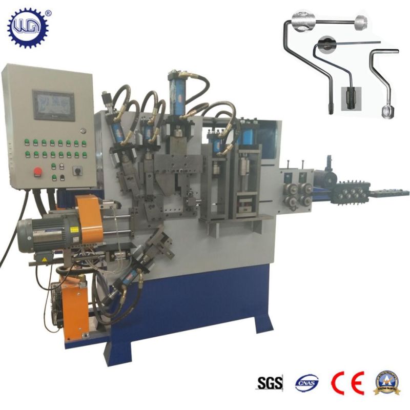 Hydraulic Paint Roller Handle Making Machine with Chamfering
