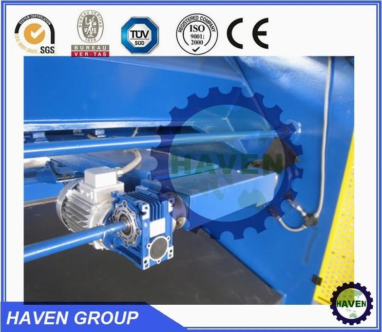 QC11Y-8X4000 Hydraulic Guillotine Shearing Machine, Steel Plate Cutting Machine