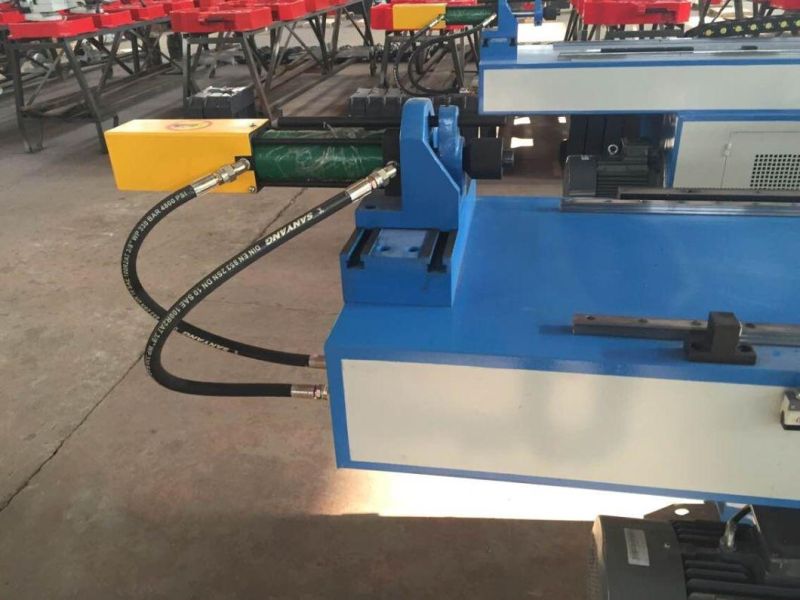 Chinese Best Electric and CNC Hydraulic Pipe Rolling Bender, Wheelbarrow 3D Full Automatic Profile or Furniture Pipe Tube Bending Machine (GM-SB-38CNC-A-1S)