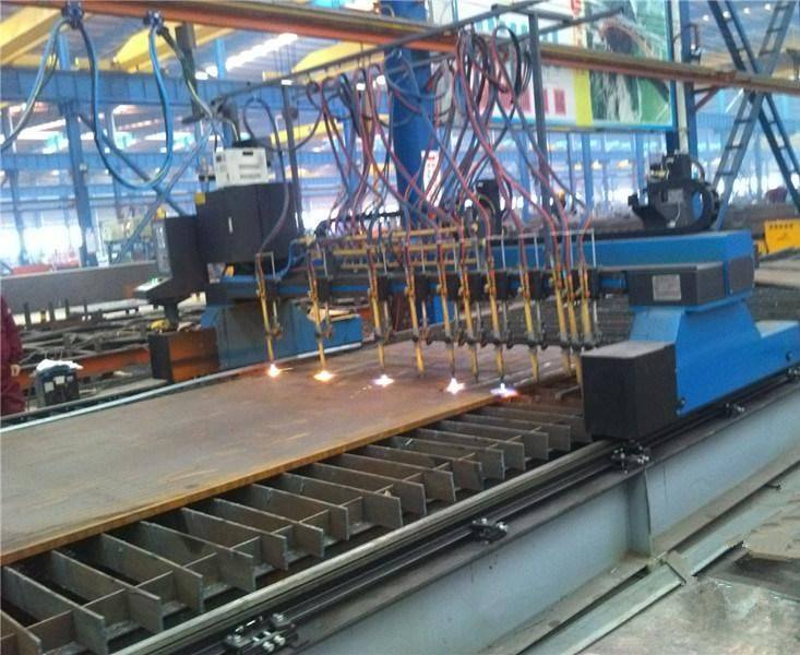 CNC Multi-Head Strip Plasma Flame H-Beam Metal Cutting Machine Gantry Type