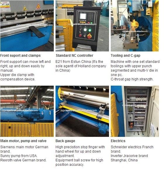 Zymt Brand Wc67y 100t 3200 Hydraulic Bending Machine