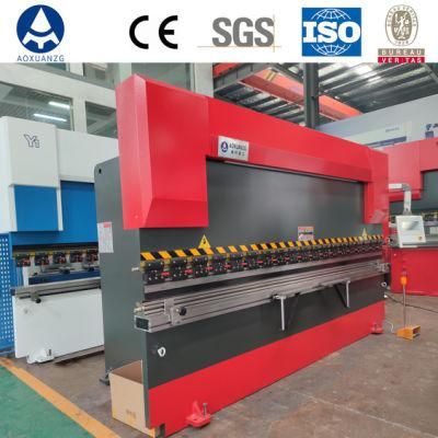 China Supplier CNC Hydraulic Press Brake Plate Bending Machine with Tp10s System