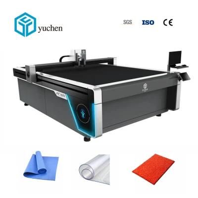 Factory Price Carpet and PVC Table Mat Cutter Machine with Automatic Feeding