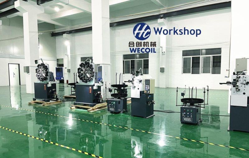 WECOIL HCT-1225WZ 2mm CNC 12 Axis Camless Extension/Torsion Spring Forming Machine
