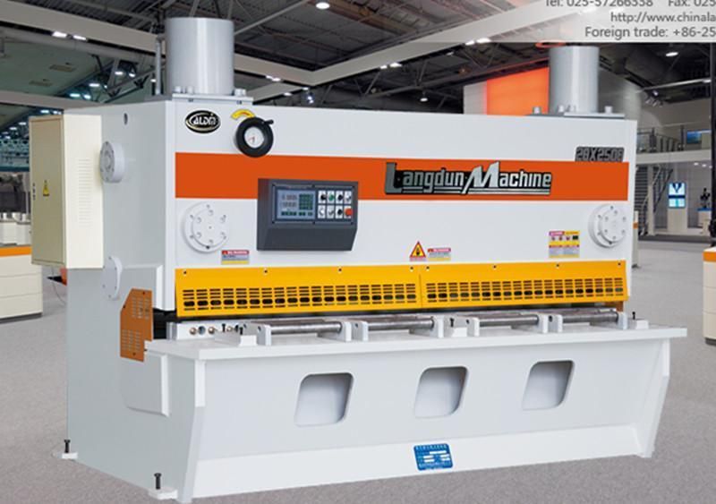 Automatic with High Resolution Touch Metal Sheet Sheairng Hydraulic CNC Guillotine Shearing Machine