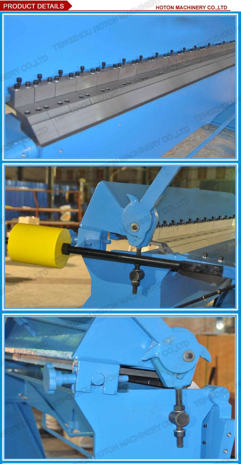 Heavy duty manual sheet metal folding machine W1.2X3700A W0.8X4000A