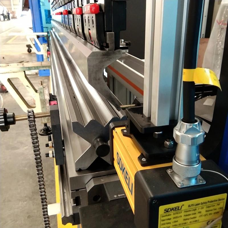 We67K-130t/3200 6+1 Axis Steel Bending Machine/ CNC Hydraulic Press Brake with Da66t
