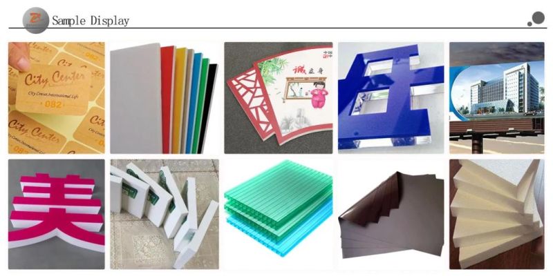 China Supplier Zhuoxing CNC Oscillating Knife PVC Corrugated Paper