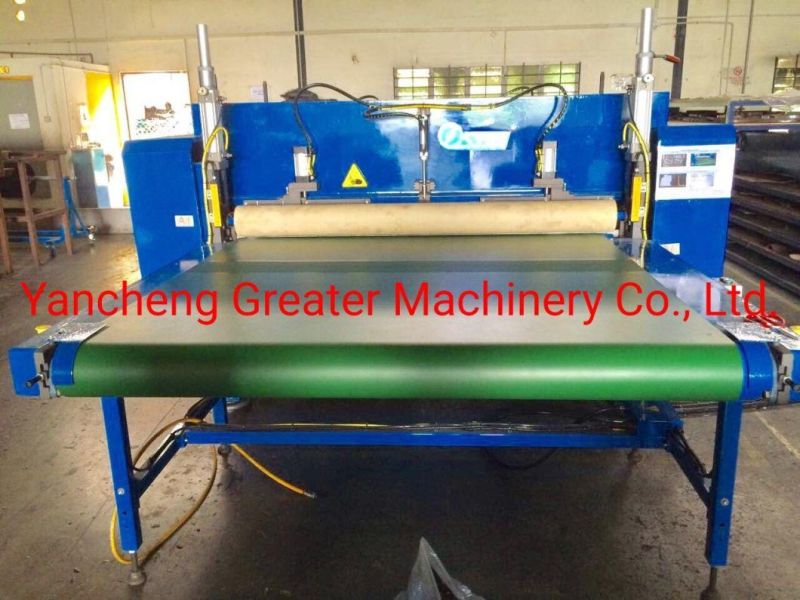 Double Conveyor Belt Automatic Feeding Cutting Machine/Car Carpet Automatic Cutting Machine