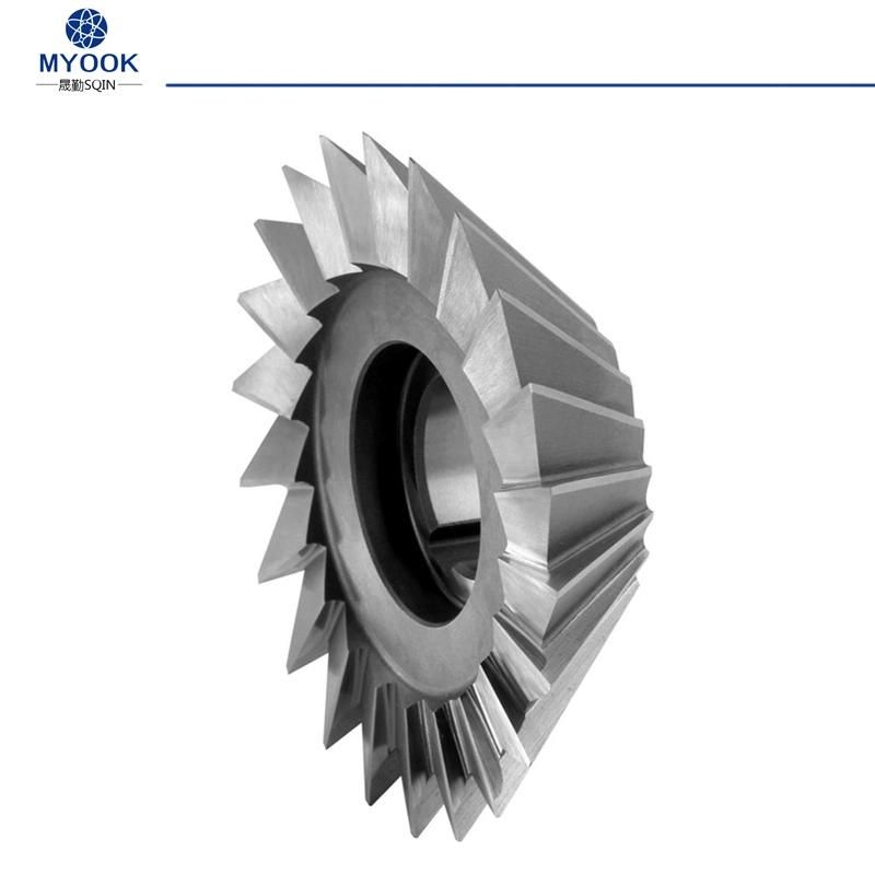 Unsymmetric Double Angle Milling Cutters