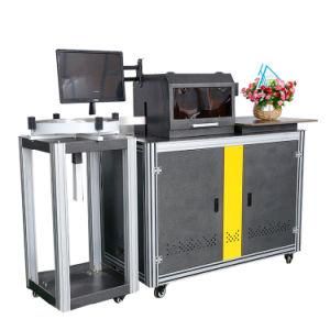 Hh-S120 Outdoor LED Channel Letters 3D Stainless Steel Backlit Letter Sign Bending Machine