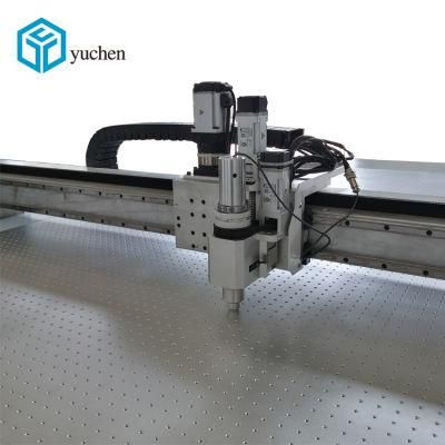 Chinese Factory Automatic Straight Knife Carpet Cutting Machine