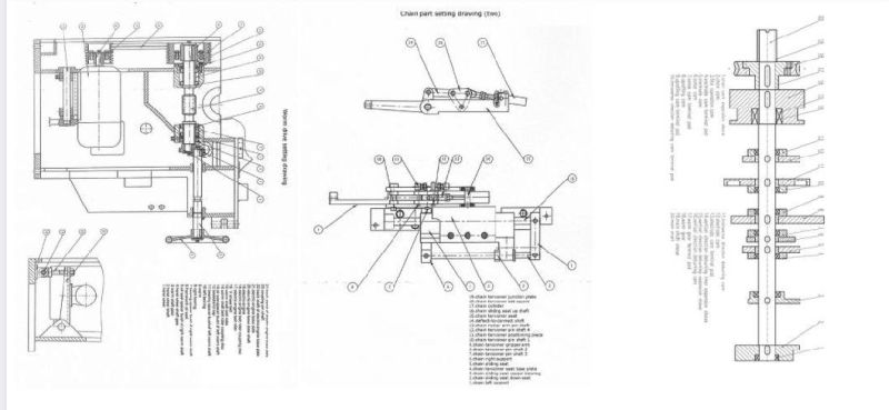 8mm-10mm G30 Iron Chain Forming Machine Wire Bending Machine