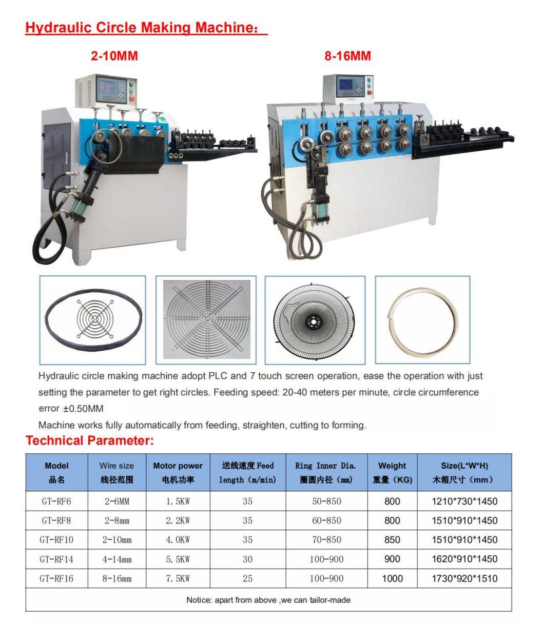 P17 Hydraulic Circle Making Machine Gt-RF Series
