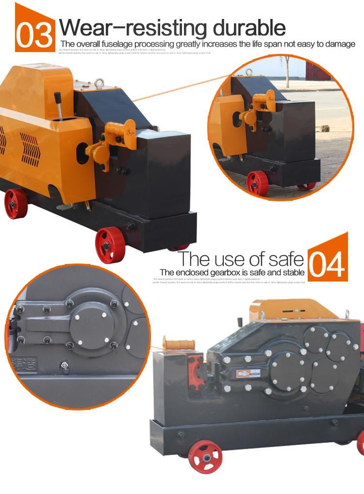 4kw Construction Steel Wire Cutting Machine/ Rebar Cutter for Sale