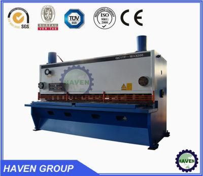 Hydraulic Swing Beam Shears, CNC Hydraulic Shearing Machine with CE Standard