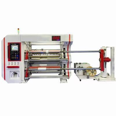 Machine Production Capacity Film Cutting Machine for Plastic Slitting Rewinder 400m/Min