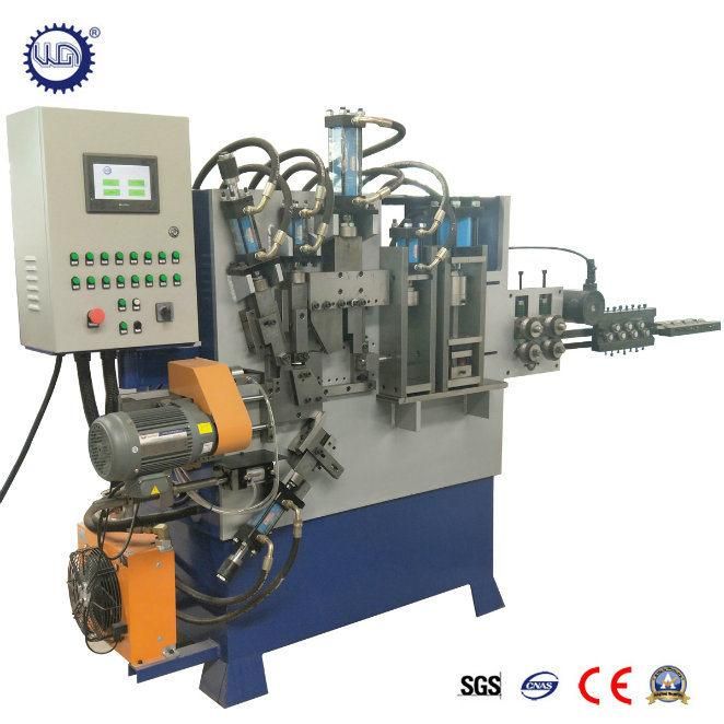 Automatic Hydraulic Paint Roller Handle Bending Machine with End Chamfering
