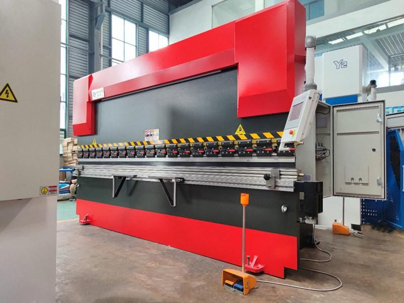 China Supplier CNC Hydraulic Press Brake Plate Bending Machine with Tp10s System
