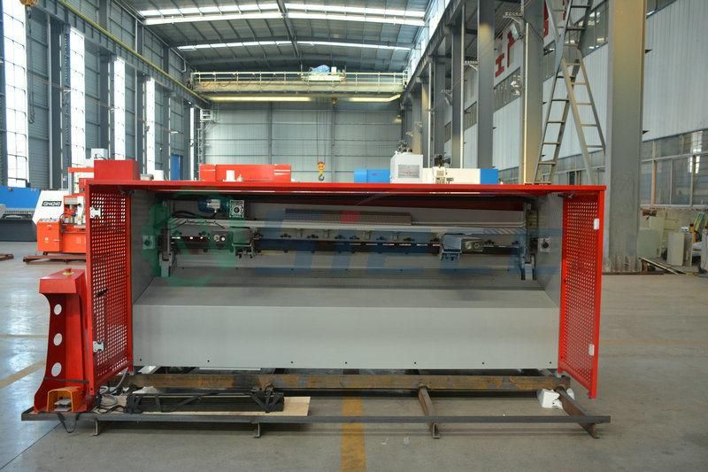 Electric Cutter Manual Sheet Metal Shear Small Guillotine Electric Shearing Machine for Cutting Steel Plate