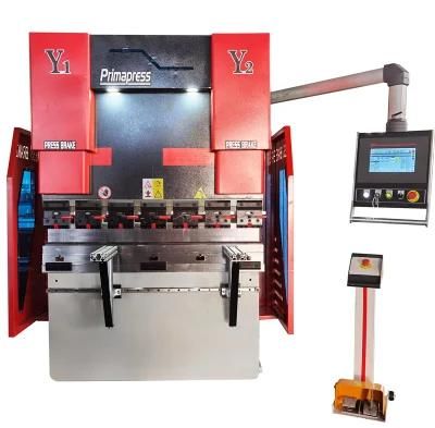 Automatic Electric Hydraulic CNC Steel Sheet Metal Cutting and Bending Press Brake Machine