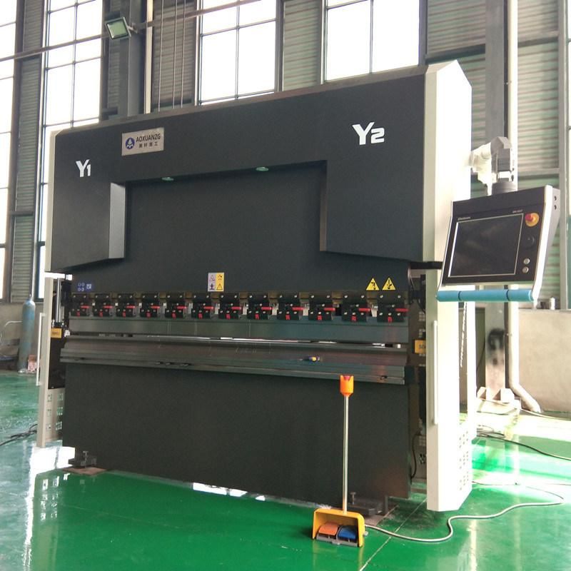 Good Quality 110t/4000 6+1 Axis Plate Bending Machine Hydraulic CNC Press Brake Machine with Delem Da66t Control System