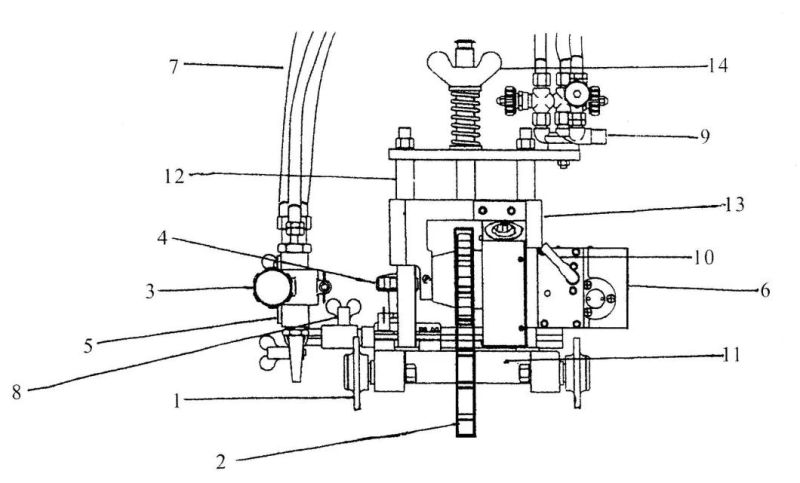 Electric Pipe Gas Cutting Machine Cg2-11d