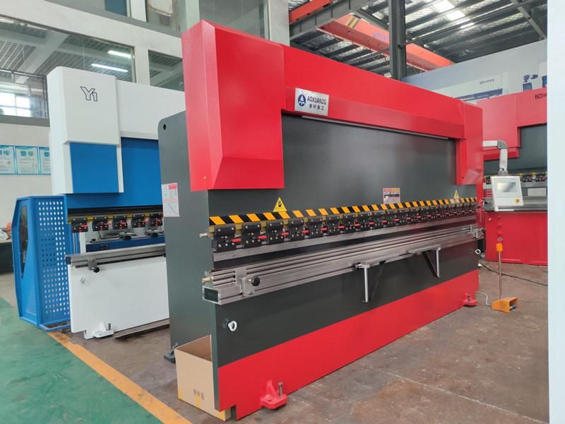 China Supplier CNC Hydraulic Press Brake Plate Bending Machine with Tp10s System