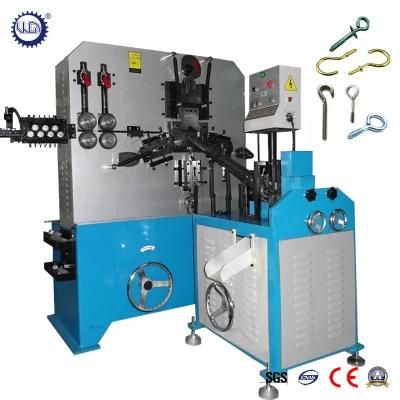 Automatic Threaded Wire Eye Bolt Hook Making Machine with PLC