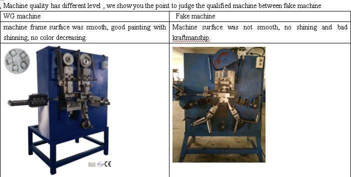 Automatic Mechnanical Metal Pet Serrated Strapping Seal Making Machine