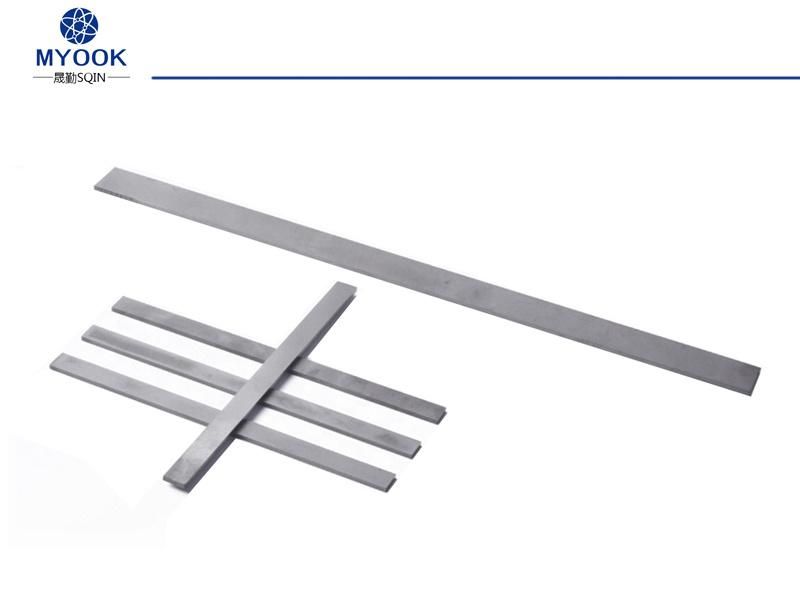 Tungsten Carbide Single Edge Strip Blade for Cutting Chemical Fiber